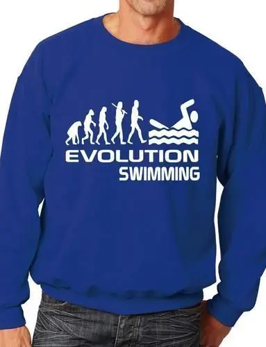 

Evolution Of Swimmers Gift Unisex Sweatshirt Jumper More Size and Color-E135