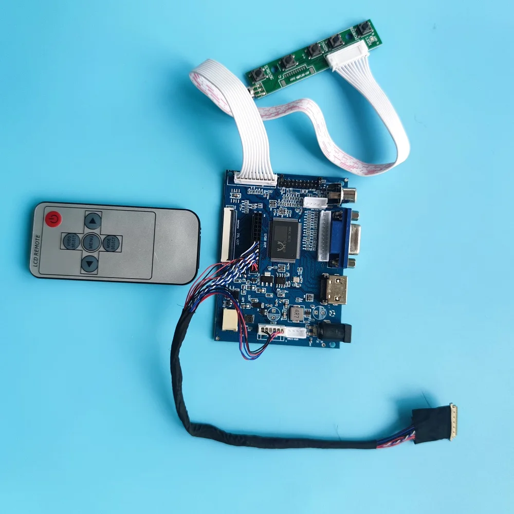 

Комплект для пульта дистанционного управления LP156WH2/LP156WH2 TL1366 × 768, 15,6 дюйма, комплект плат для пульта дистанционного управления, ЖК-экран, светодиодный, совместимый с HDMI, VGA 2AV, панельный дисплей