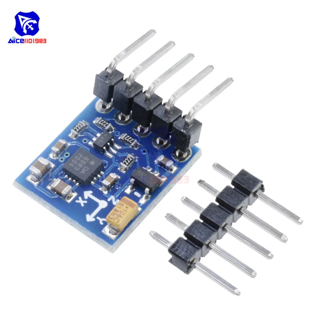 Moduł kompasu magnetycznego GY-271 QMC5883L 3-osiowy IIC dla Arduino