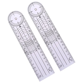 

Folding Medical Spine Scale Orthopedics 360 Degree Measurement Rotating Medical Angle Joint Corner Ruler