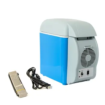 

7.5L Car Refrigerator Car Portable Dual-Use Mini Refrigerator Heating And Cooling Box With Cup Holder Professional