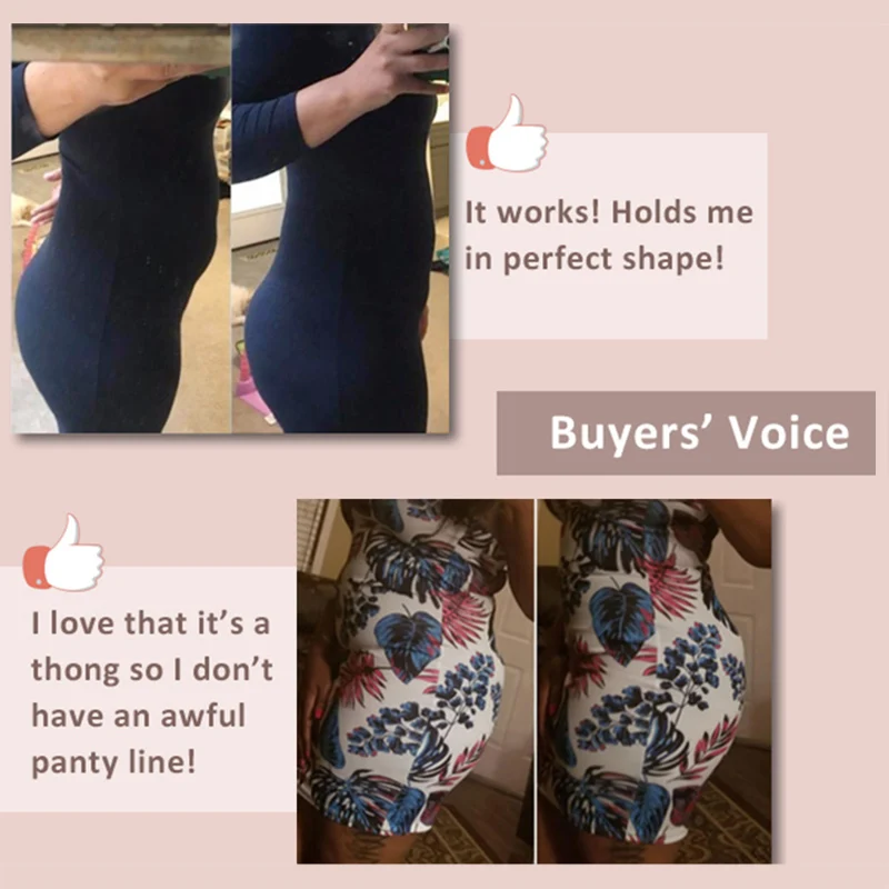 Shapewear Panties High Waist Thong Panty Shaper Tummy Slim Butt Lifter