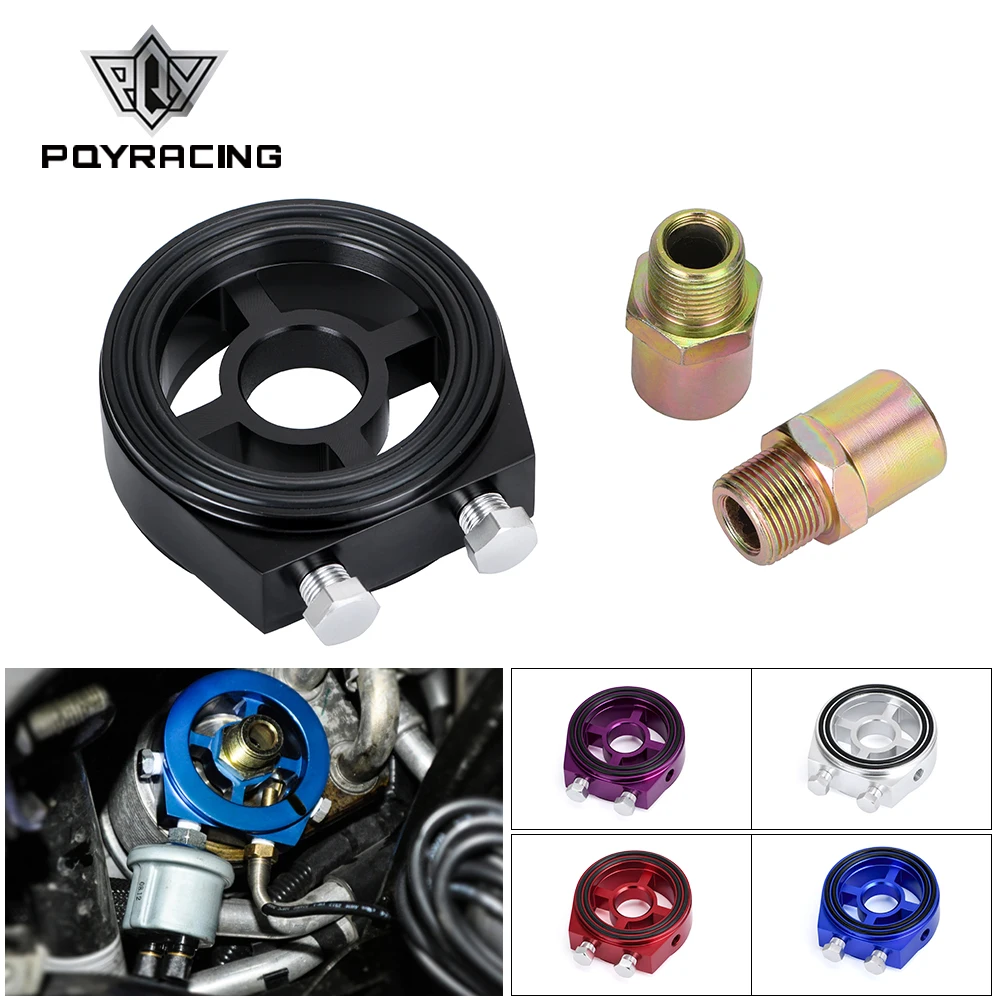 PQY Ölfilter Kühler Sandwich Platte Adapter M20 * 1,5 und 3/4 16 Universal Öl Adapter Auto Meter PQY6722|Kraftstoffversorgung & Aufbereitung| - AliExpress