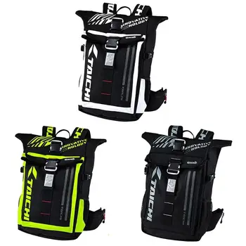 

RSB272 Waterproof LED Light Motorcycle backpack Daily Backpack Travel Bag motocross road riding motorbike backpacks Motorcycle