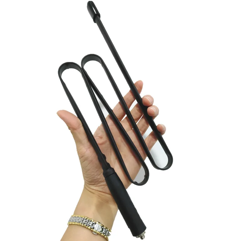 CS Tactical Walkie Talkie Antenna SMA-Female Foldable VHF UHF 144/430Mhz For Baofeng UV-9R Plus Waterproof Ham Radio UV-9R CS Tactical Walkie Talkie Antenna SMA-Female Foldable VHF UHF 144/430Mhz For Baofeng UV-9R Plus Waterproof Ham Radio UV-9R