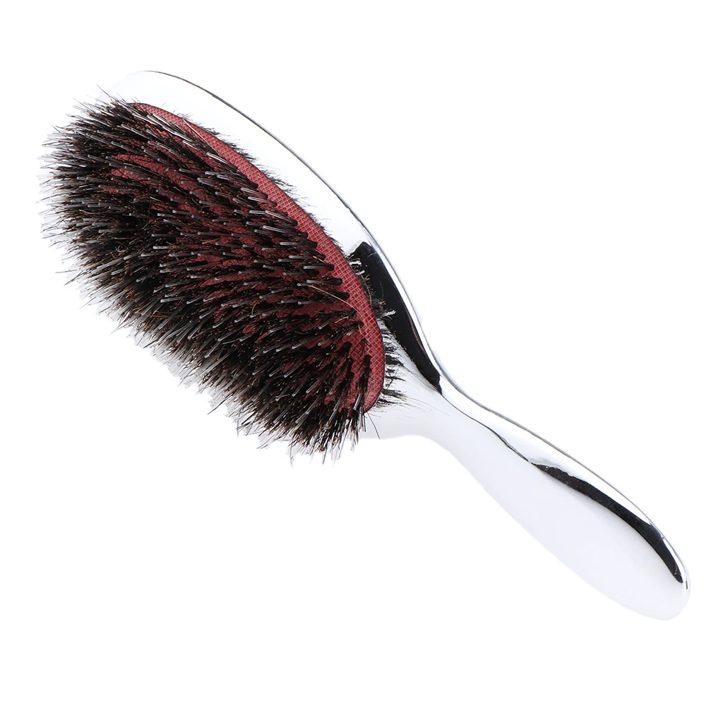 Janeke Large Mixed Bristle Brush with Nylon & Boar Bristles