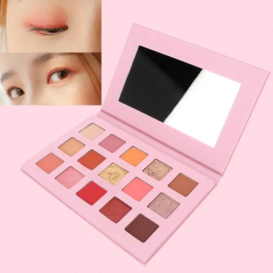 Eyeshadow Pallete IMAGIC 15 Colors Matte Glitter Charming Eye Shadow Powder Cosmetic Eye Shadow Makeup Glitter Eye Shadow