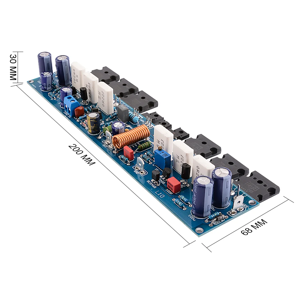 AIYIMA 2 шт. L10 Усилитель мощности доска 300 Вт HiFi 2,0 канальный класс AB звуковые усилители Ампер транзистор A1930 C5171 TT1943 TT5200