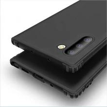 SUREHIN anti shock case for Samsung galaxy Note 10 Plus Pro cover S10e 9 soft matte black coque for samsung galaxy note 10+ case