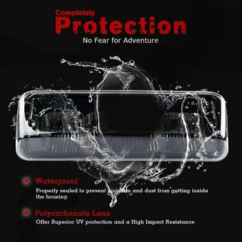 

1pcs 3rd Brake light Smoke Lens Cargo Lamp For Ford F-150 2004-2008 Red White For Mark LT 2006-2008