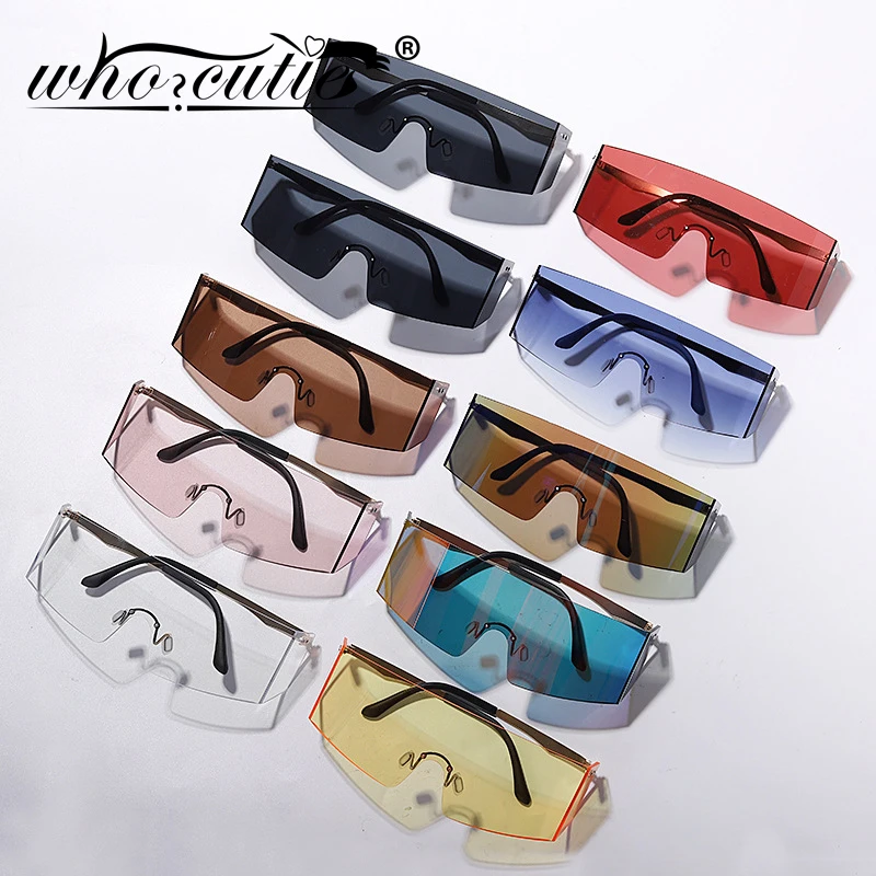 Versione Top Omua10s Occhiali Da Sole Designer Di Lusso Glasshi Da Donna Poligonale Oversize Con Custodia Da Sole Da 36,23 € | DHgate - Foto 7