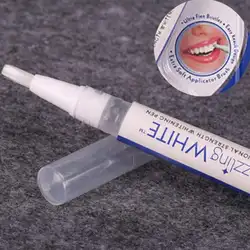 Вращающаяся чистящая ручка для отбеливания зубов Стоматологическая Ослепительная белая отбеливающая ручка для зубов пероксид гель
