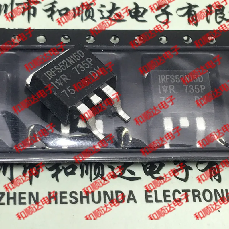Original New 5pcs / IRFS52N15D TO-263 150V 51A TO263