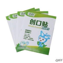 24 шт. липкий пластырь рана штукатурки аптечка первой помощи наклейки дышащая 10x8 см