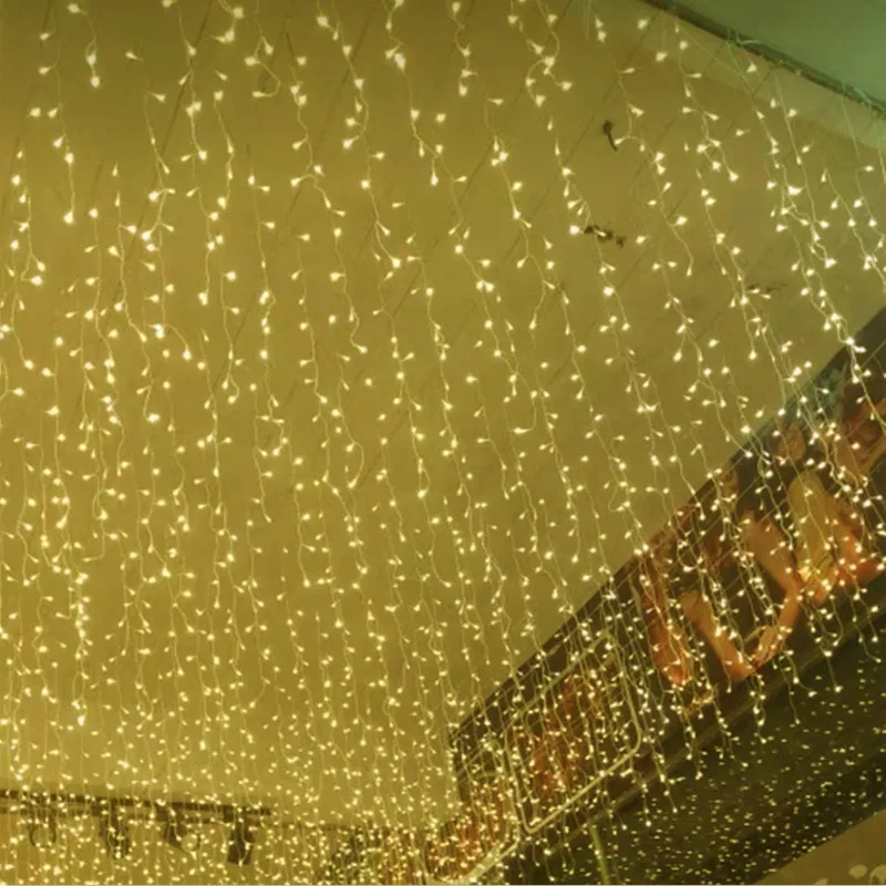 Светодиодный светильник со льдом лампа для занавесок уличная водонепроницаемая