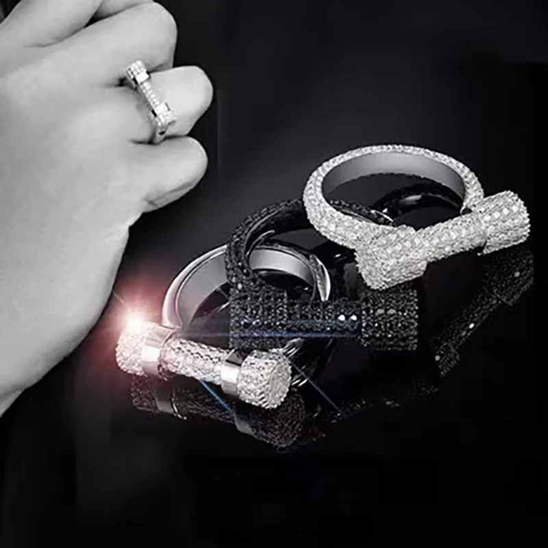 Женское кольцо из серебра 925 пробы с бриллиантами | Украшения и аксессуары