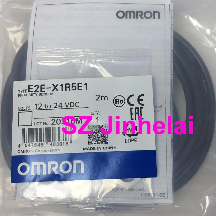 Оригинальный бесконтактный Переключатель OMRON E2E-X1R5E1 датчик приближения 2M 12-24 В