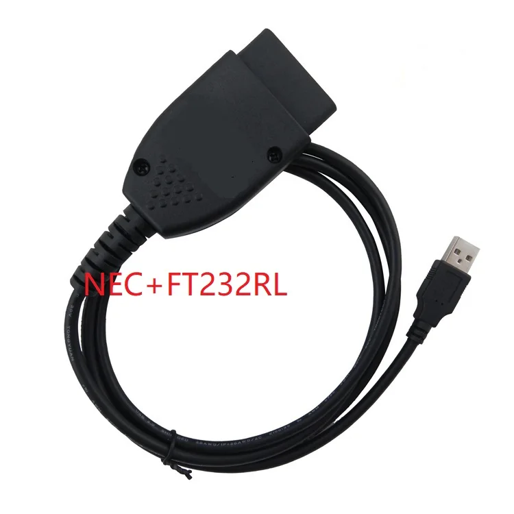 Кабель USB OBD2 сканер считыватель кода ATMEGA162+ 16V8+ FT232RL многоязычный - Цвет: 17.1.3 NEC