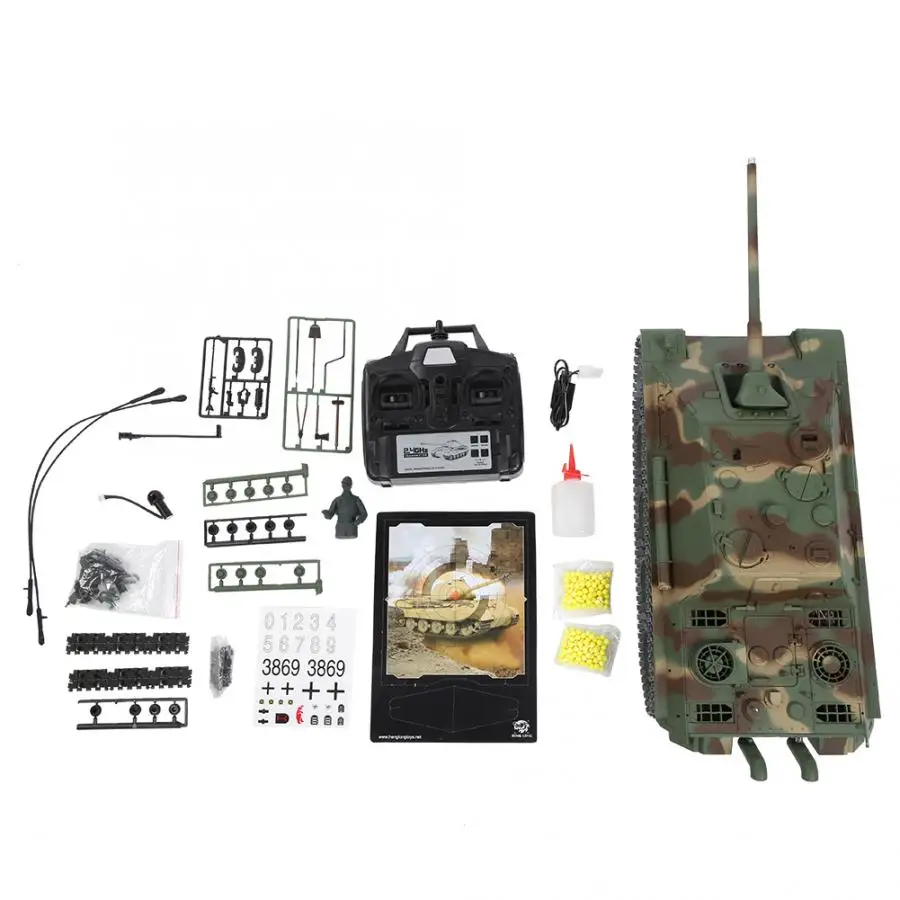 HengLong 3869-1 rc Танк 1/16 масштаб 6,0 версия Германия Jagdpanther Модель 2,4 ГГц многочастотный Танк дистанционного управления