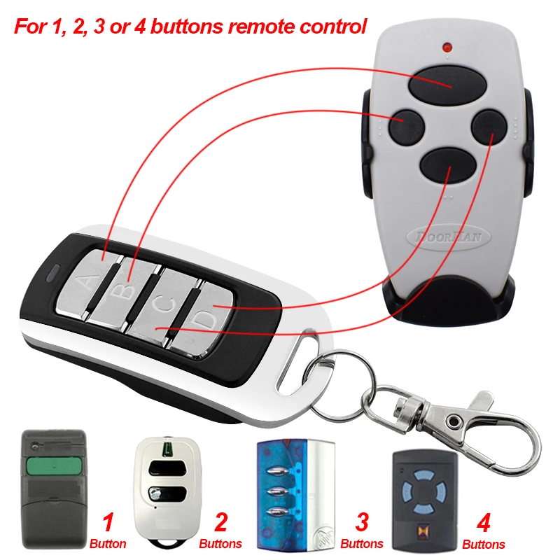 30pcs Garage door gate remote control Multi-brand