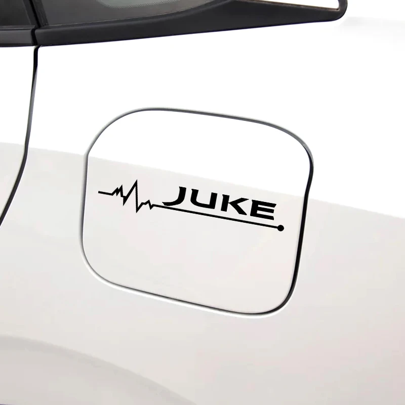 

For Nissan juke Car Decoration Pull Flower Sticker Reflective Fuel Tank Cap Sticker Car Styling Car Sticker
