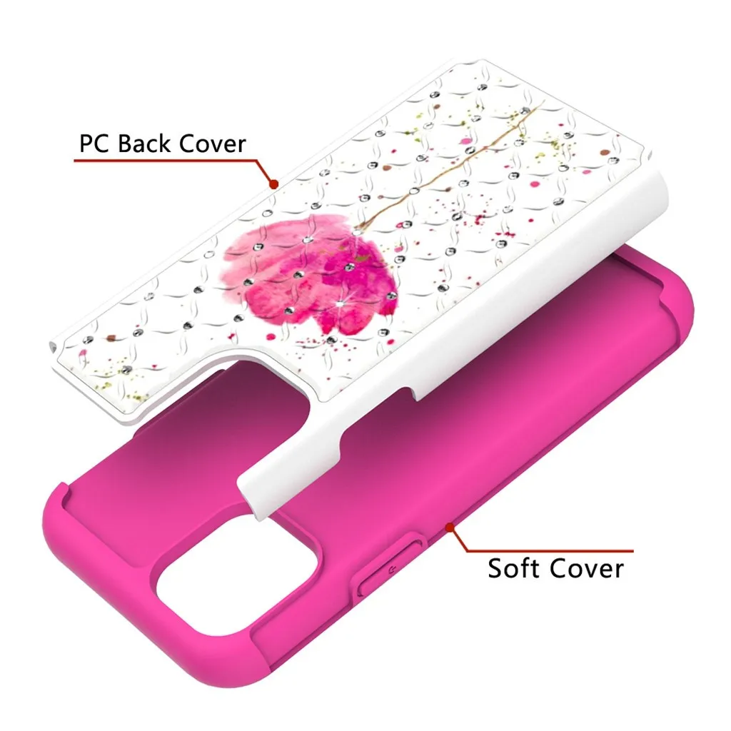 Dream Crystal Style Phone Case For iPhone 11Pro Max Dirt-resistant Slim Fashion Soft Cases Shockproof Dust-proof Phone Case