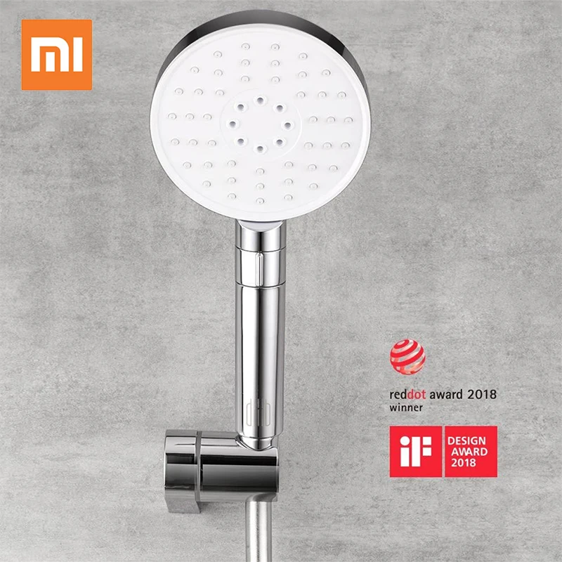 

New Xiaomi Mijia Dabai Handheld Shower Head 360 Degree 120mm 53 Water Diiib 3 Modle Hole with PVC Matel Powerful Massage Shower