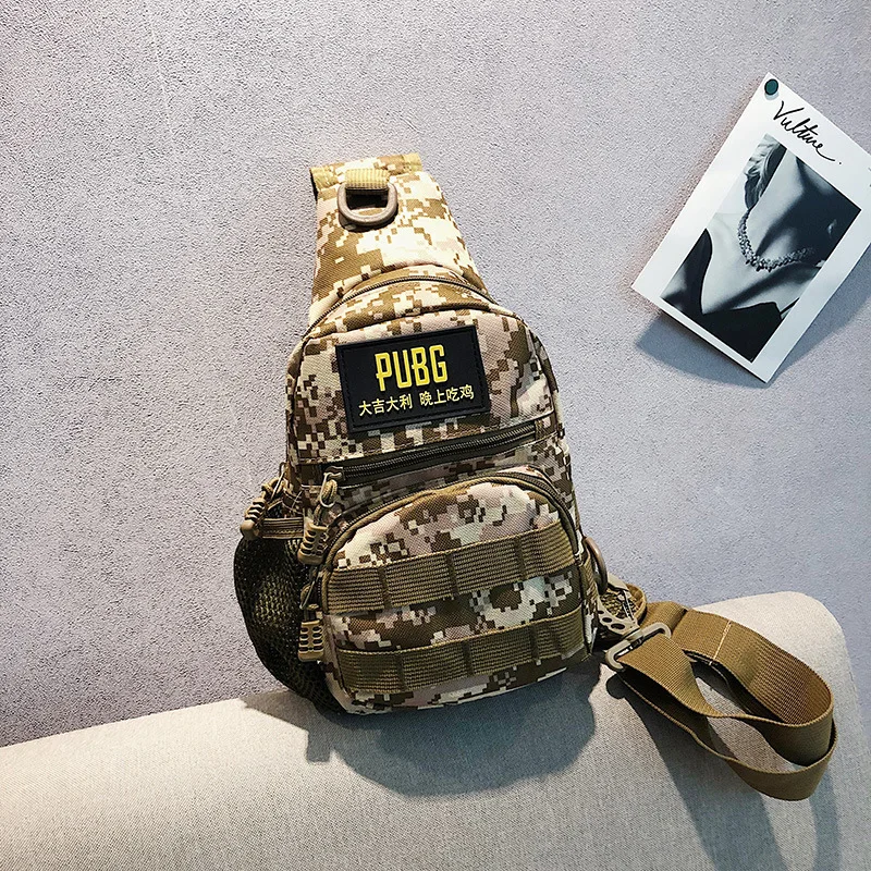 

New Style Tactical Chest Pack Backpack Men And Women Outdoor Small Chest Bag Camouflage Chest Bag Crossbody Bag