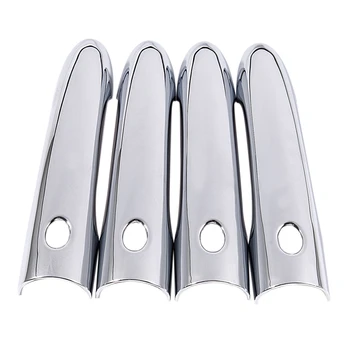 

for Renault Scenic 2 Ii 2003 2004 2005 2006 2007 2008 2009 Chrome Door Handle Catch Cover Trim Cap Auto Accessories
