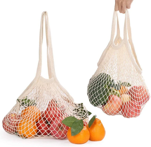  Plus-Size Bailuoni Net String Shopping Bag Long Handle  Portable/Washable/Reusable Net Shopping Tote String Bag Organizer for  Grocery Shopping, Beach, Toys, Storage, Fruit, Vegetable and Market : Home  & Kitchen