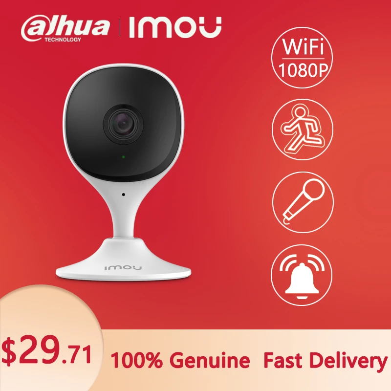 Беспроводная мини видеоняня Dahua Imou Cue 2C Wi Fi 1080P|Камеры видеонаблюдения| |