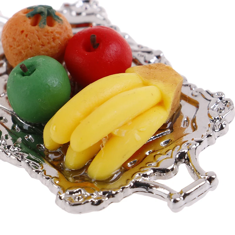 1 шт мини растительное фрукты Microfood игровой сцены, модель 1/12 весы кукольный домик Кухня игрушки Кукольный дом аксессуары