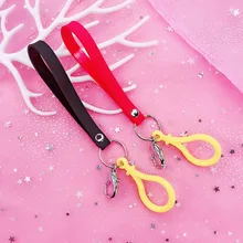 Творческий силикагель Кожаные Веревки ПВХ топ Класс брелок Мульти-цвет по выбору кулон настраиваемые, с логотипом оптом небольшие подарки