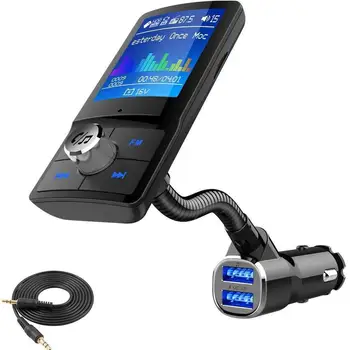 

BC43 Bluetooth FM Transmitter LCD Handsfree Car Kit MP3 Player QC3.0 USB Charger Car Accessories Auto FM Modulator