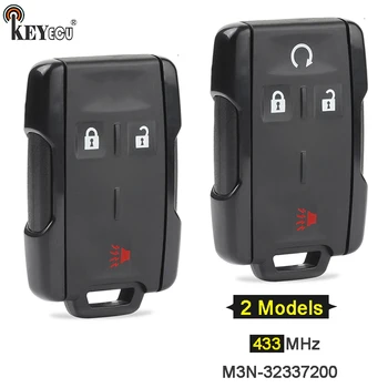 Keyforkess 433MHz M3N-32337200 telecomando portachiavi 2 1 3 3 1 4 pulsanti per Chevrolet Silverado Colorado GMC Sierra 2019 2020 2021
