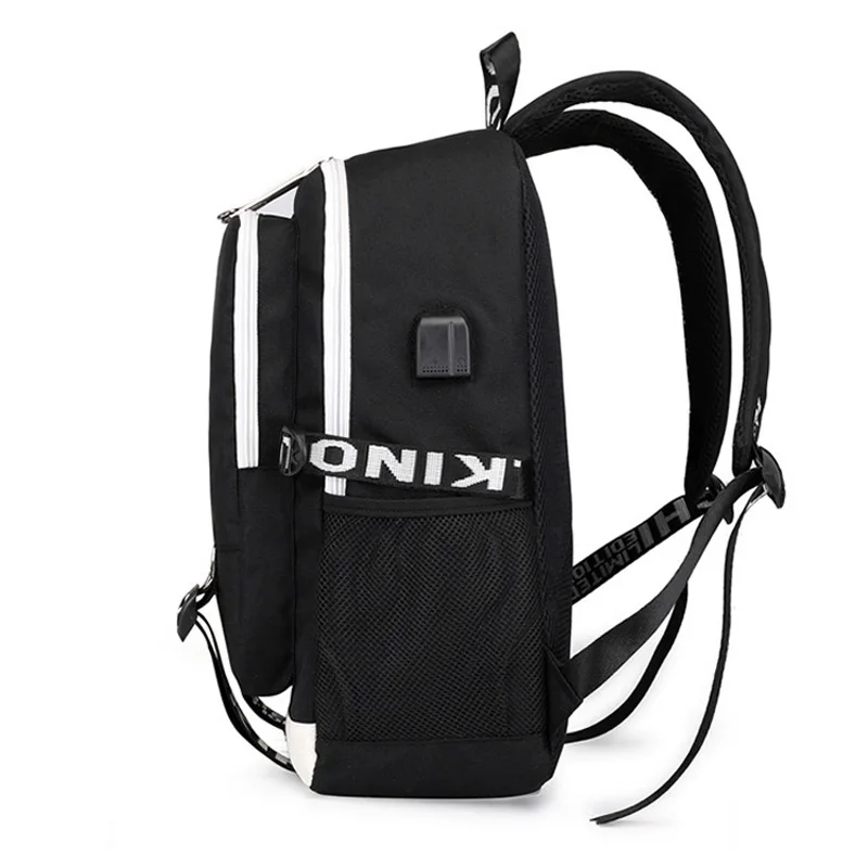 Рюкзак для школьников-подростков с изображением единорога, рюкзаки для девочек с зарядкой через USB, рюкзак для ноутбука, повседневный рюкзак для путешествий