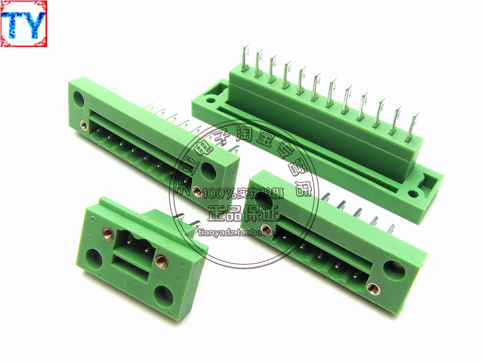 

5 sets 2EDG 5.08mm Terminal plug type 300V 10A 5.08mm pitch connector pcb screw terminal block