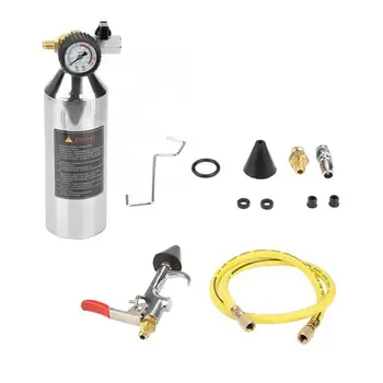 

1L Air Conditioner System Flush Canister Gun Kit for r12, r134a, r404 and r22 a/c System With Accessories