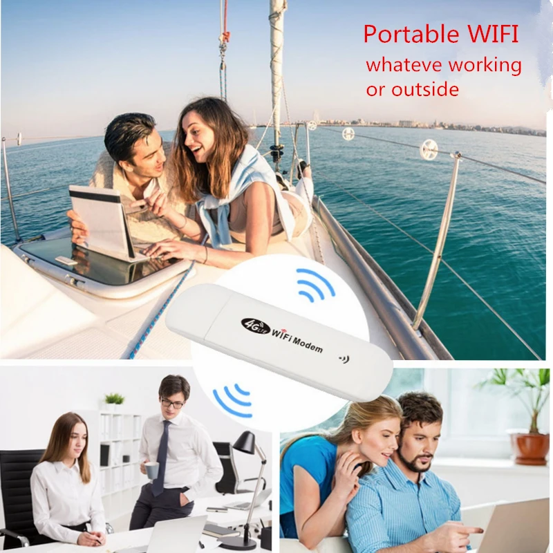 4G/3g LTE USB модем сетевой адаптер с WiFi точка доступа SIM карта 4G беспроводной Wi-Fi маршрутизатор для Win XP Vista 7/10 Mac 10,4 IOS