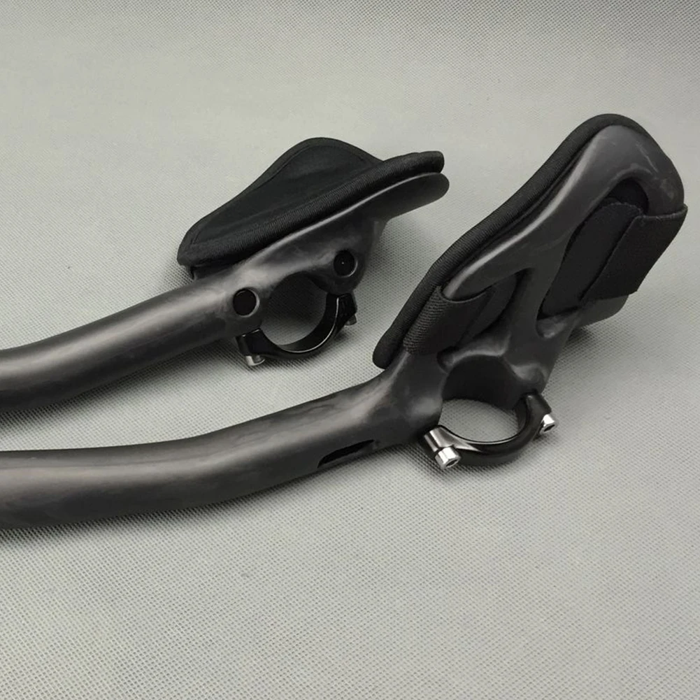 Aerobar Велосипедное оборудование Триатлон Время пробная замена углеродного волокна вспомогательные дорожные части велосипед бар конец TT Ручка отдых на открытом воздухе