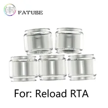 5 шт. FATUBE Пузырьковые стеклянные трубки аксессуары для сигарет для лампы стеклянная трубка для перезагрузки RTA