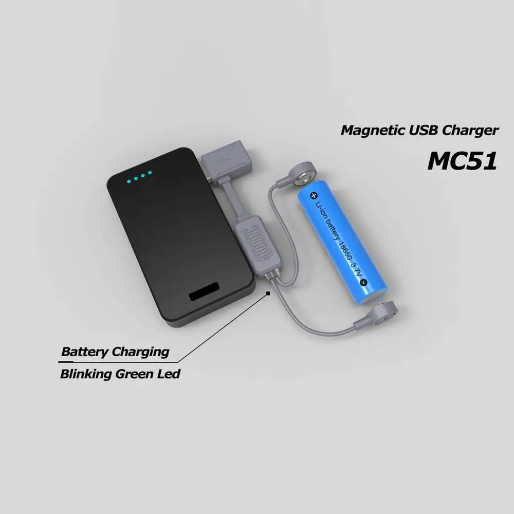 MC51 многофункциональное магнитное USB зарядное устройство для AA AAA 18650 литий-ионная батарея мини зарядка/разрядка Банк питания
