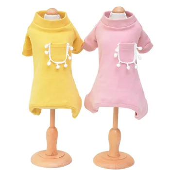 

Autumn and Winter Newest Warm Four Legs Dog Clothes Multi Colors S-xxl Sizes Pet Clothes for Small Dogs Cotton Dog Jumpsuit