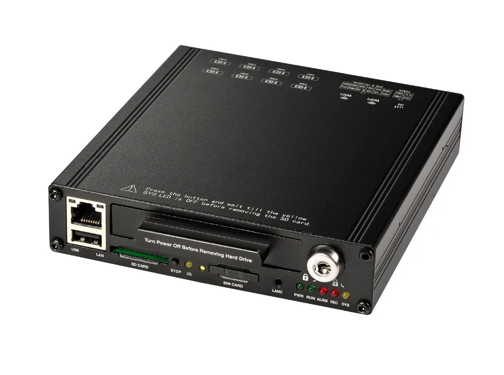 HDVR8085 8 канальный 1080P Автомобильный видеорегистратор комплект мобильного