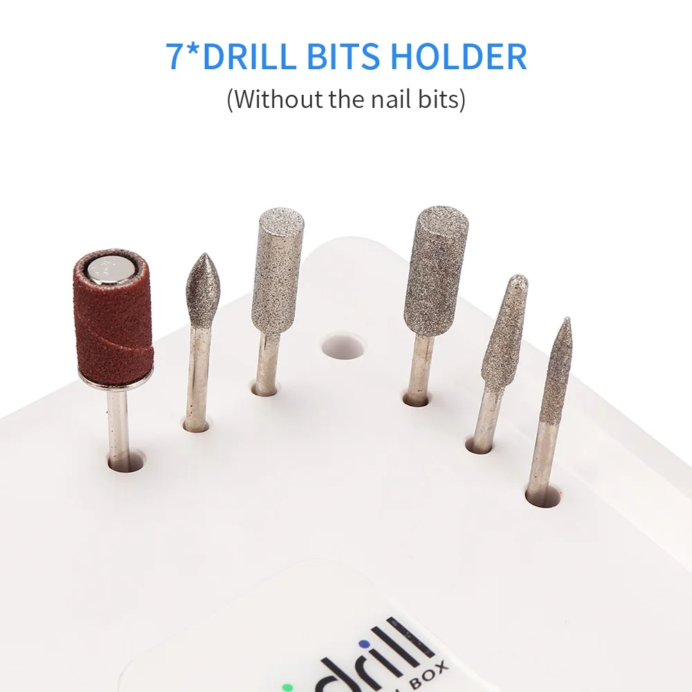 65W 35000RPM Electric Nail Drill Machine With Handpiece Drill Pen Foot Pedal Switch UV Gel Polish Removal Drill Manicure Bits