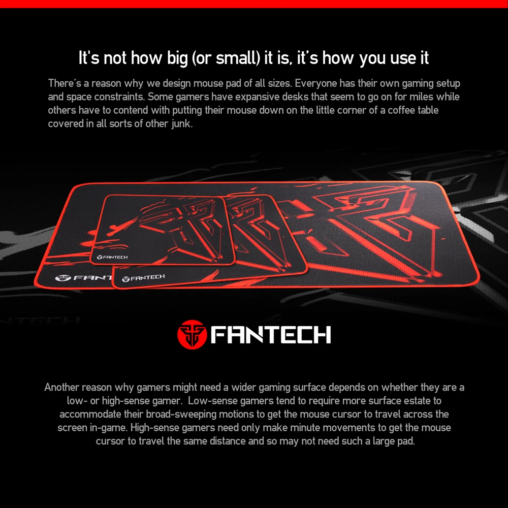 FANTECH MP25 Control Gaming Mousepad 250X210X2MM Top Mouse Pad Anti