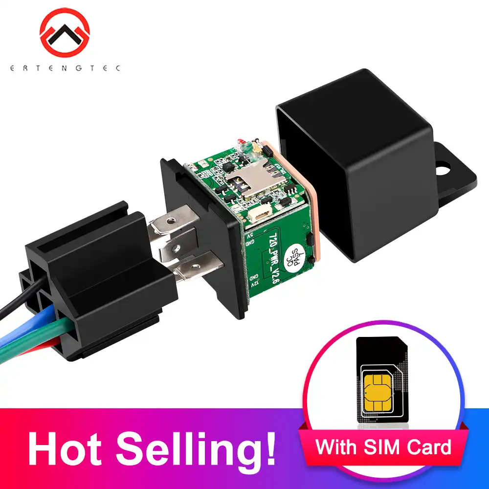 Latest MV720 Relay GPS Tracker Car GPS GSM Locator Tracking Remote