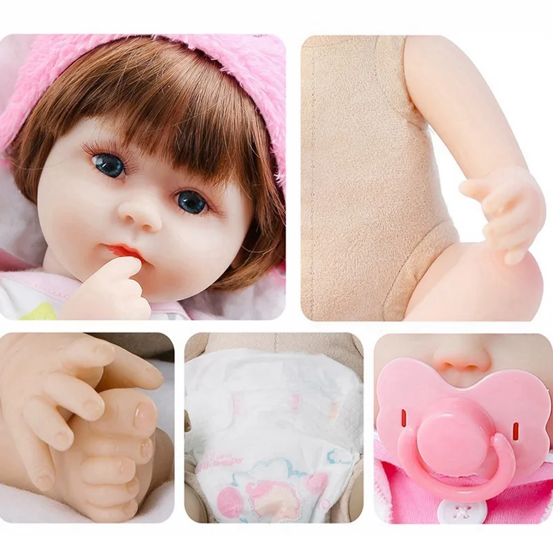 Speedline-42CM-Baby-Reborn-Dolls-Toys-For-Girls-Sleeping-Accompany-Doll-Beautiful-Lower-Price-Birthday-Christmas