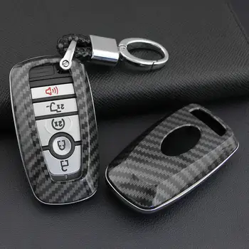 

Car Key Case For New Ford Fusion F150 Mustang Explorer Edge Smart Key Forb Chain Cover Case
