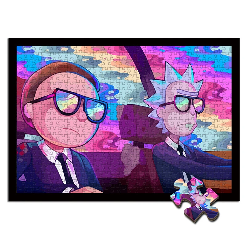 rick and morty jigsaw puzzle